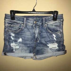 American Eagle Super Super Stretch Jean Shorts